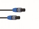 Акустический кабель Speakon 2x1.5 bk